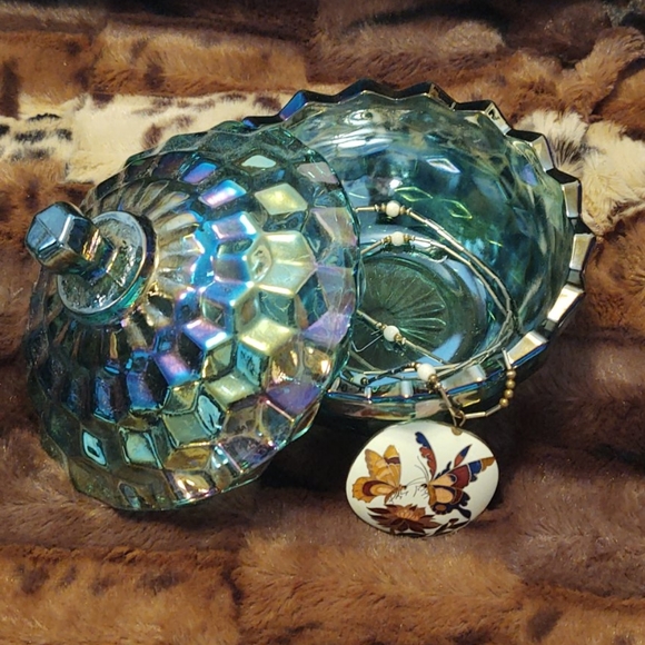 Fostoria ? Candy Dish Trinket Dish Jewelry Holder